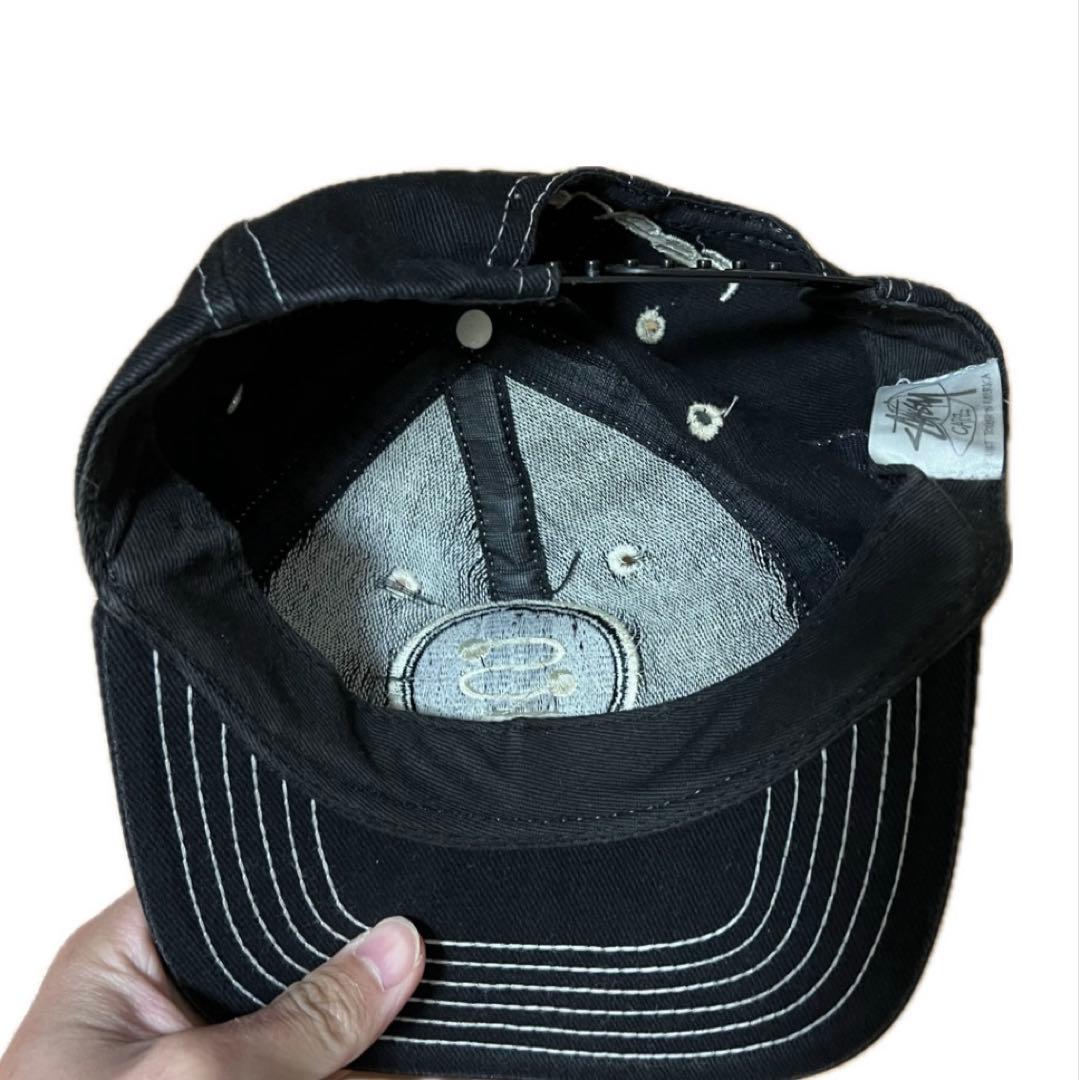 帽子 stussy s logo cap 80s