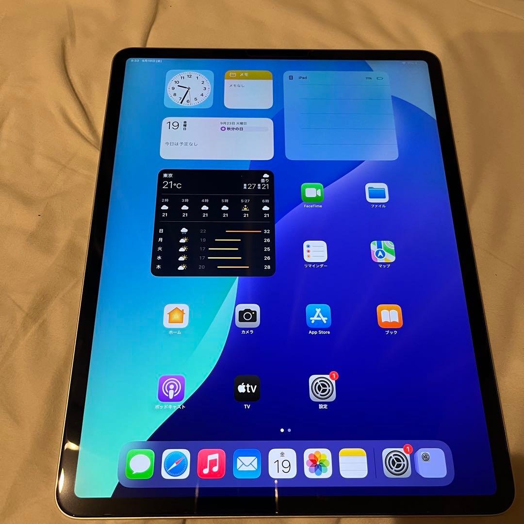 Apple iPad Pro 12.9 第4世代　256GB ケース付　第四世代
