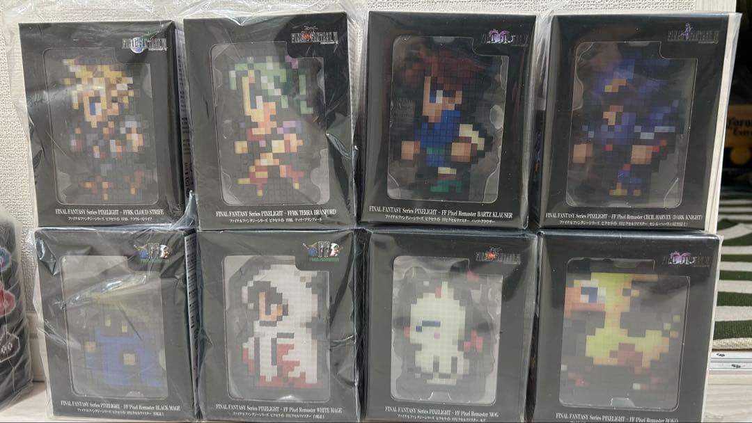 FF ファイナルファンタジー ピクセライト8個セット