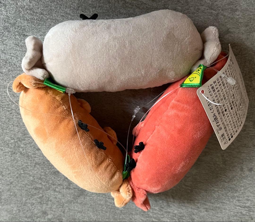 キイロイトリスーパー限定　キイロイトリ　ウインナートリオぬいぐるみ　リラックマ