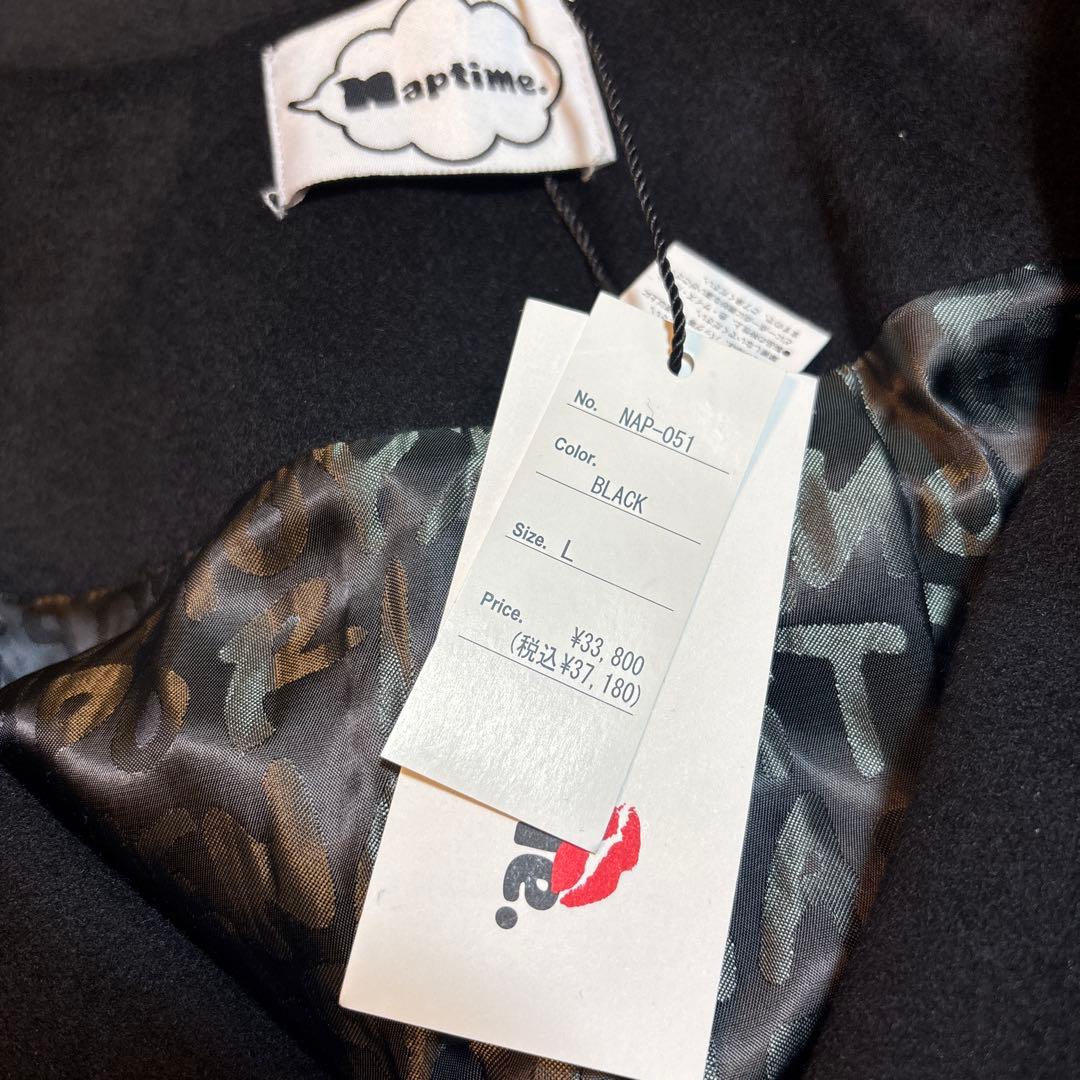 ナップタイム　naptime. Nissy 西島隆弘　コート　ブラック　黒