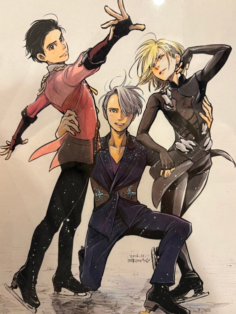 ユーリ!!! on ICE 複製原画 カレンダー 設定資料集 セット