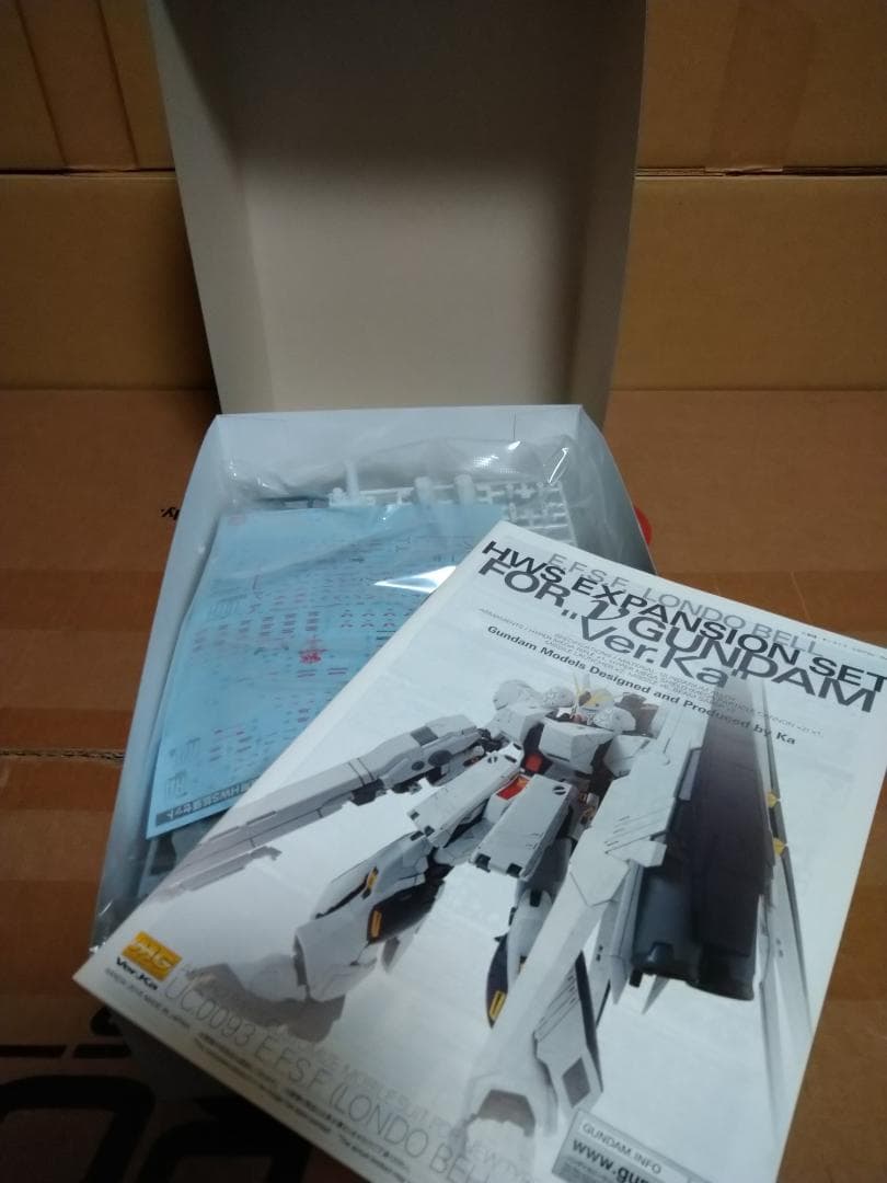 MG νガンダム Ver.Ka 用 HWS 拡張セット