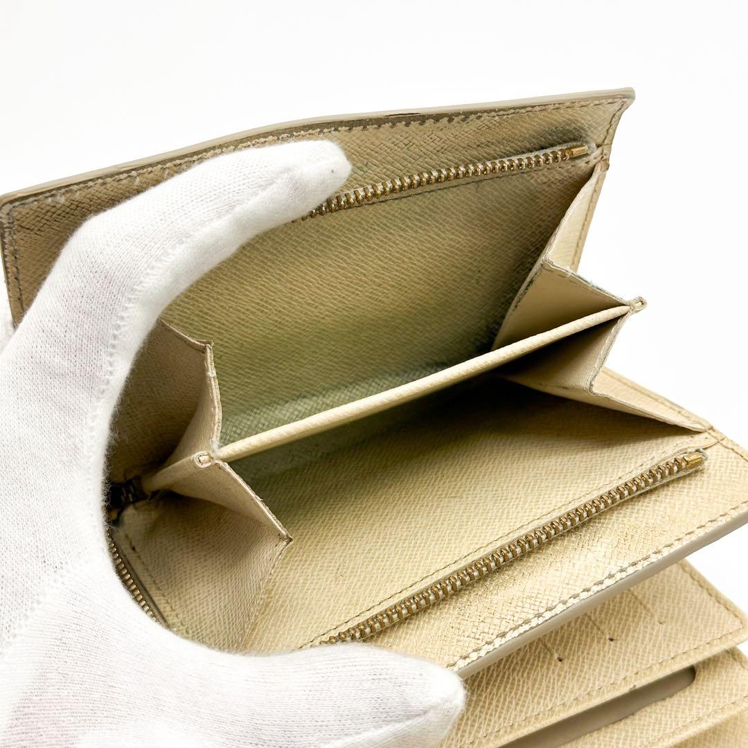 ルイヴィトン ポルトフォイユ ジョイ ダミエ アズール 二つ折り コアラ