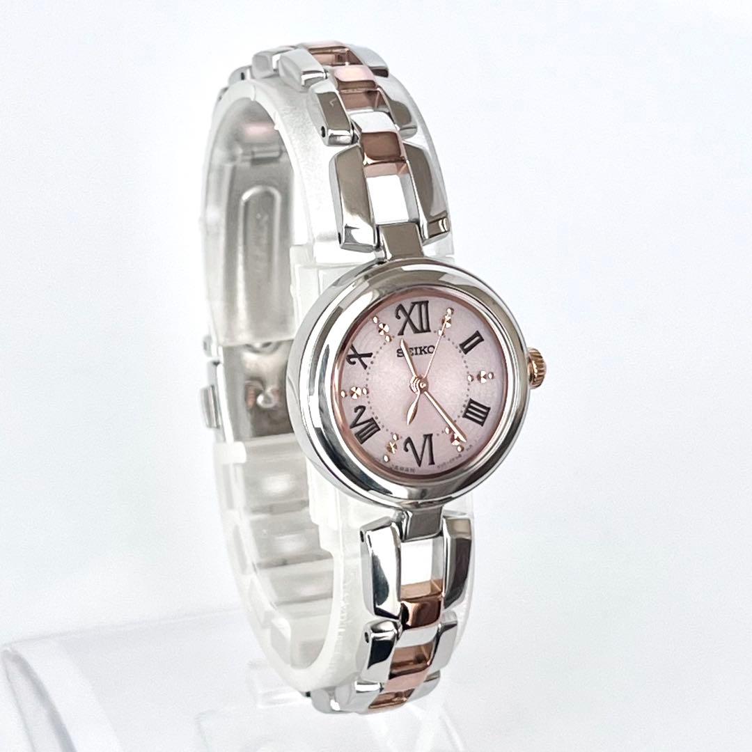 セイコー SEIKO レディース 腕時計 稼働 ソーラー 磨き済み s2084