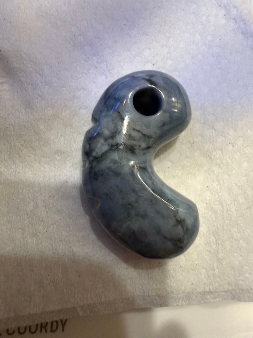 糸魚川翡翠‼️青翡翠‼️勾玉‼️希少‼️高品質‼️正規品‼️元枠 作‼️大18.1g‼️破格出品