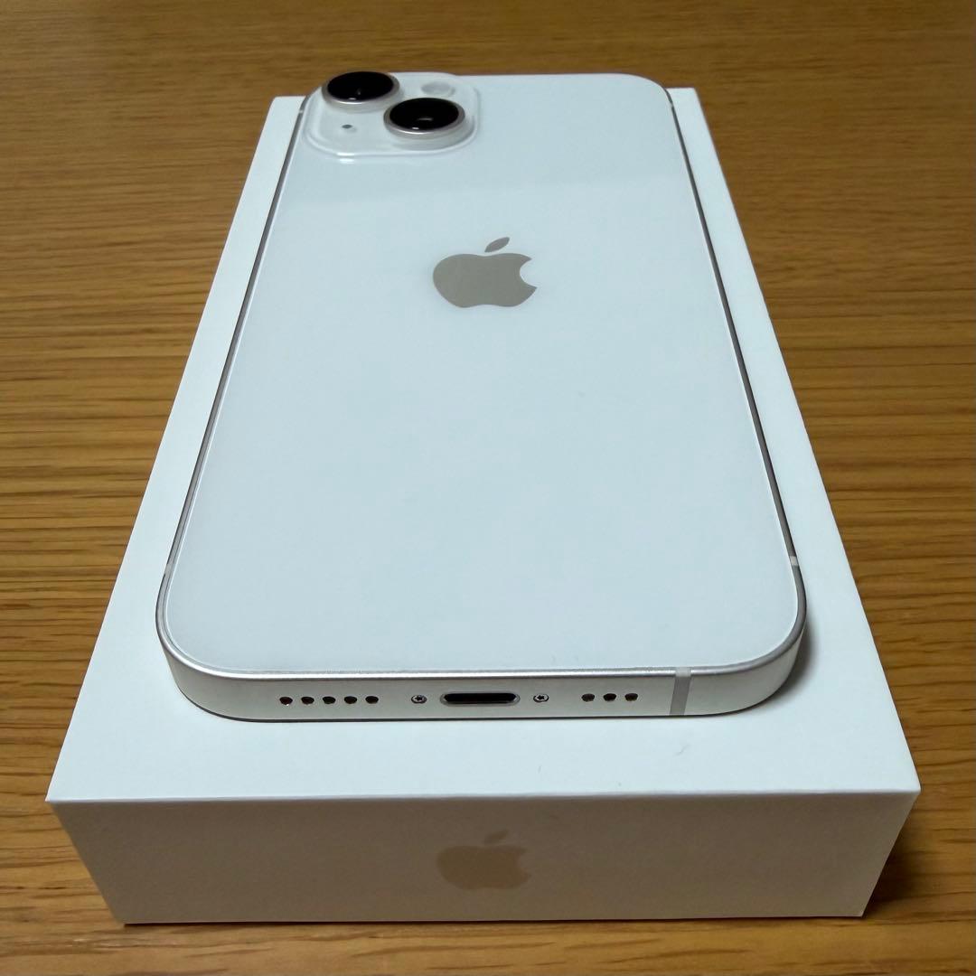iPhone14本体 128GB ホワイト｜SIMフリー｜付属品あり