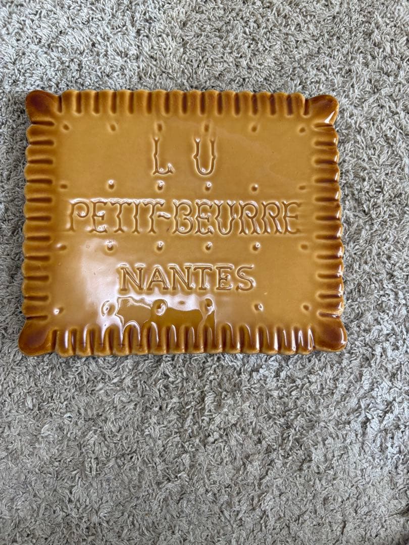 LU Petit Beurre Nantes 陶器プレート