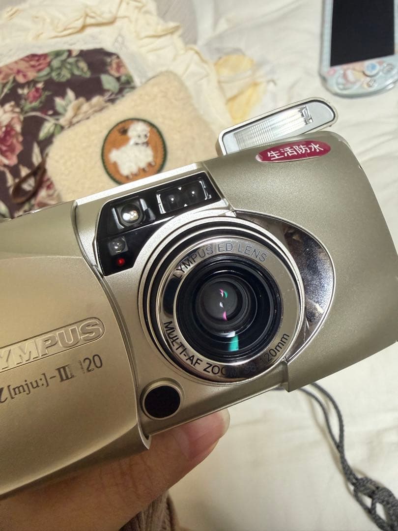 OLYMPUS μ［mju:］III 120 フィルムカメラ（生活防水）