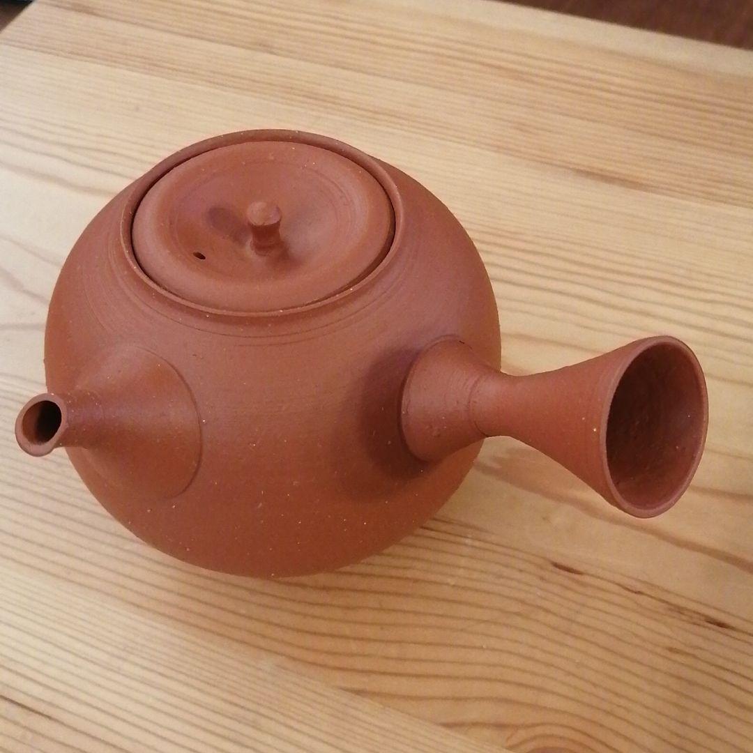 鯉江　廣　常滑焼　茶注　　コレクション品