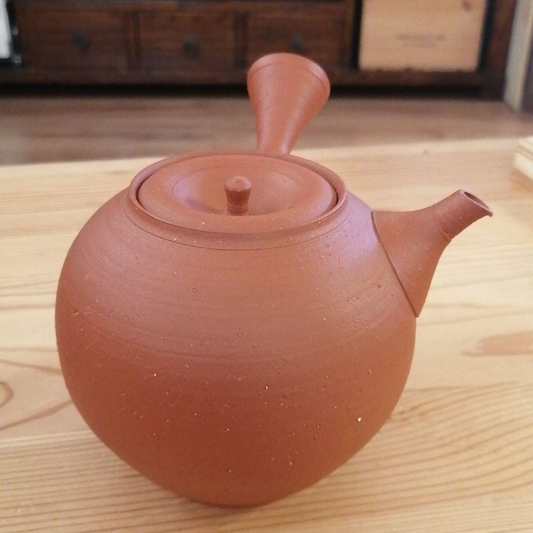 鯉江　廣　常滑焼　茶注　　コレクション品