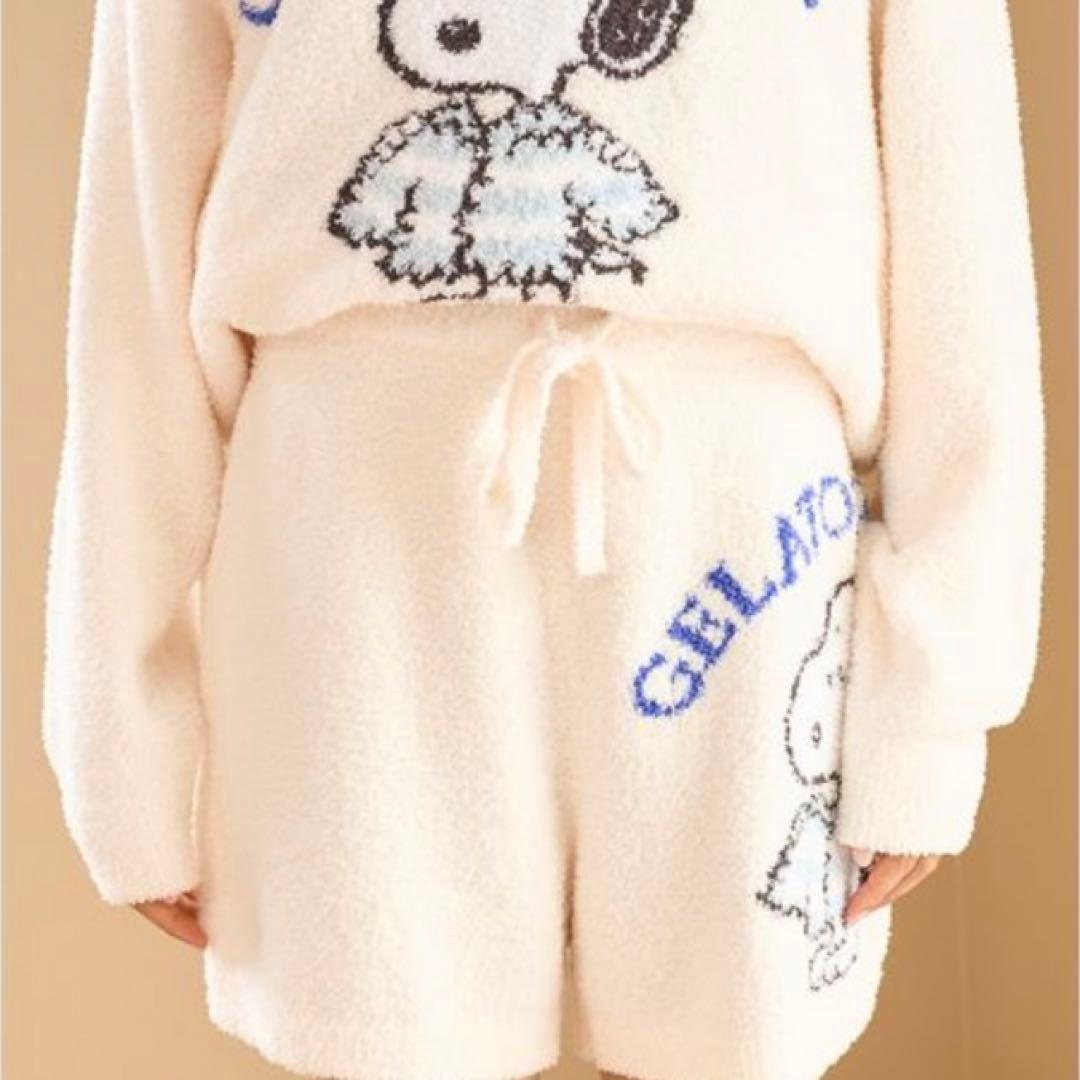 gelato pique ジェラートピケ スヌーピー ベビモコ 上下 セット