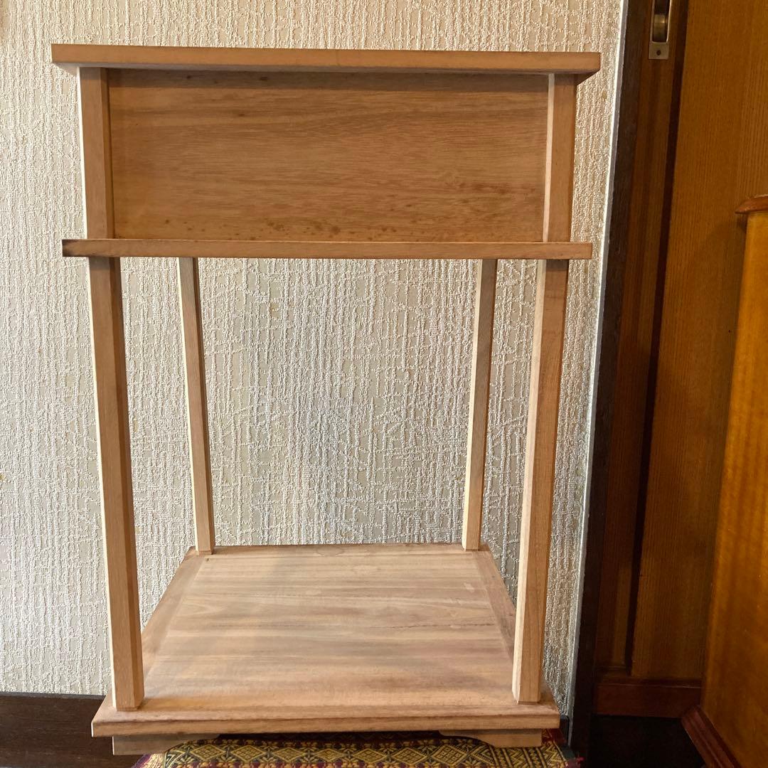 再お値下げ！茶道具　桐　小棚　組み立て式指物