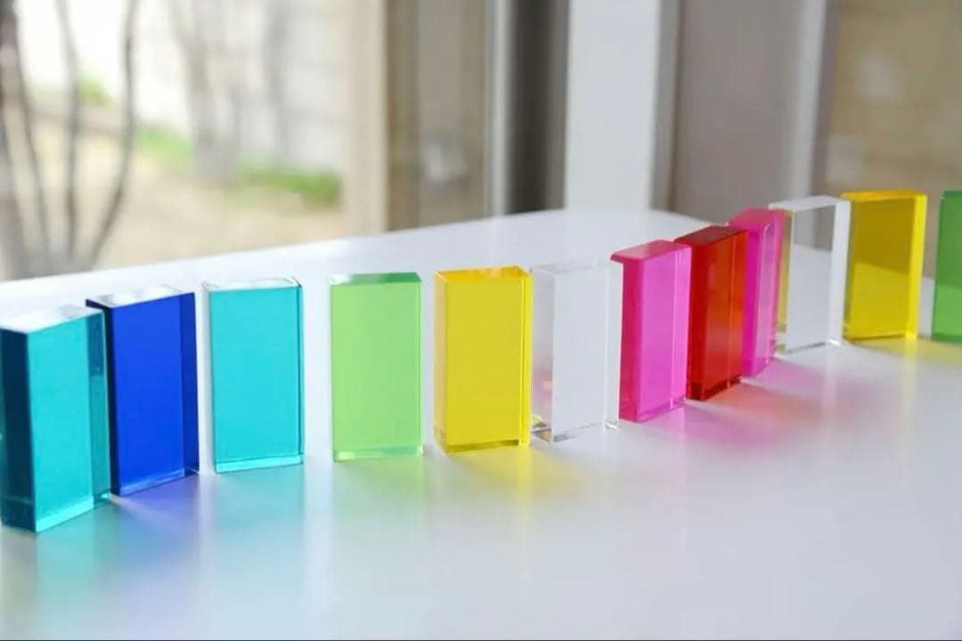 Luxy ルクシーブロック レンガ積木 96ピース フレーベル デュシマ