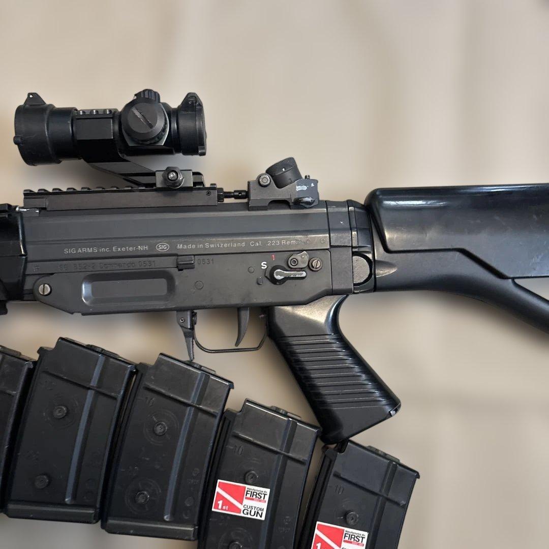 電動ガン SIG552 シールズ 1Jカスタム ドットサイト220連マ