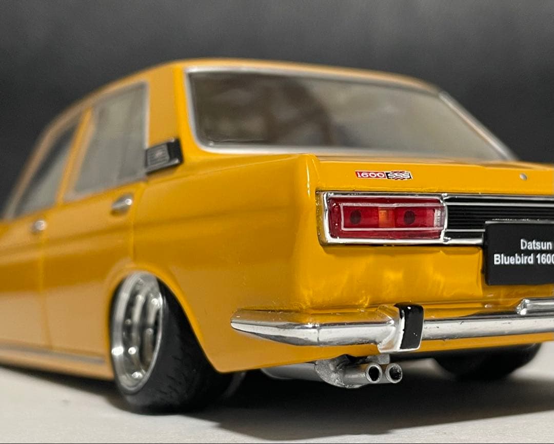 1/24 アシェット 国産名車 ダットサン ブルーバード SSS改 カスタム
