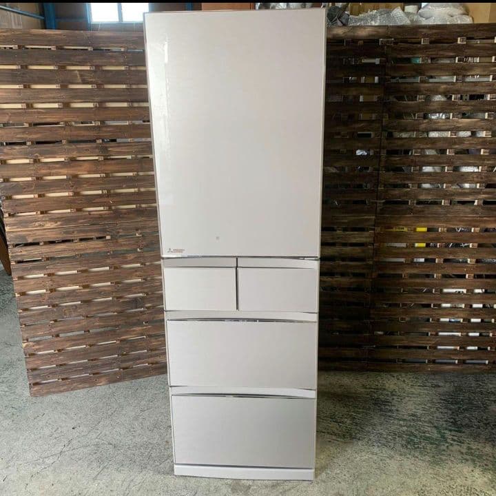 まこ I671R 三菱 5ドア 455L冷蔵庫 MR-B46J-C