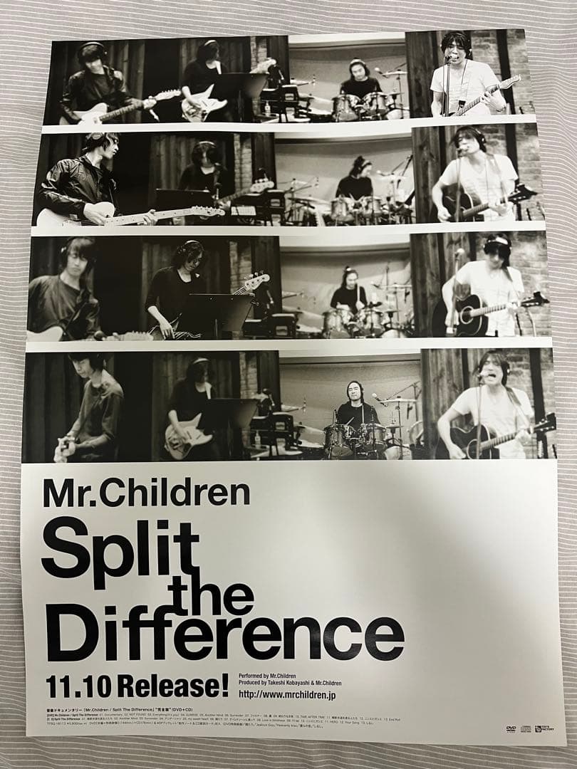 ★Mr.Children ポスター Split the Difference ★