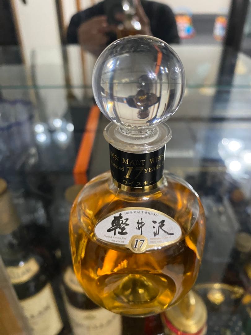 軽井沢 17年 モルトウイスキー ミニボトル 100ml.