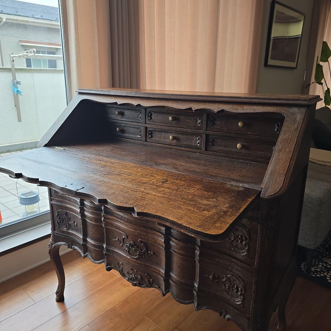 アンティークライティングデスク1890年代 鍵あり