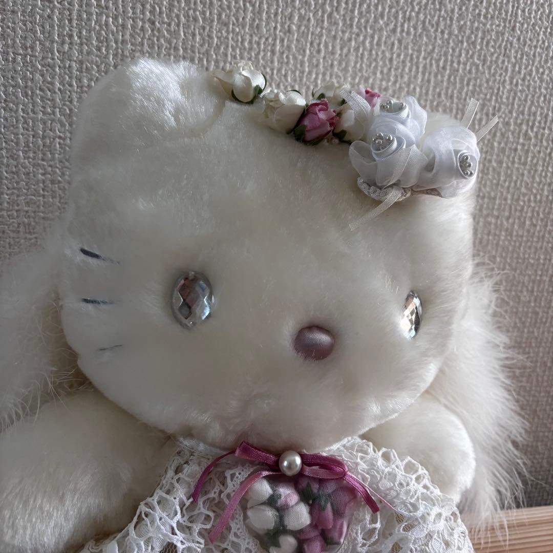 レア 希少 99 サンリオ ハローキティ エンジェル ぬいぐるみ 羽根 ローズ