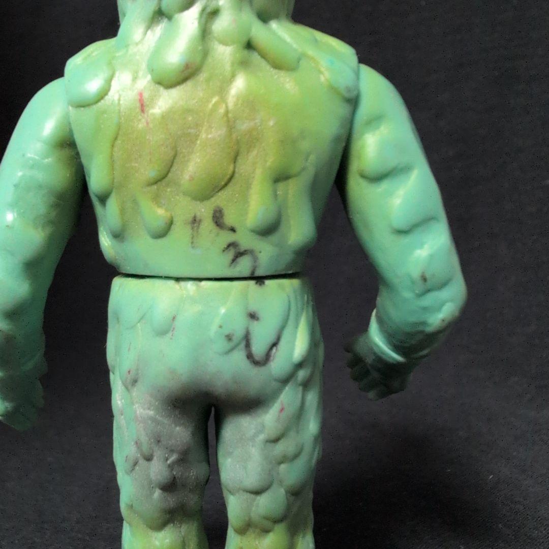 昭和レトロ　当時物　鉄人タイガーセブン　オイル原人　ソフビ　ジャンク