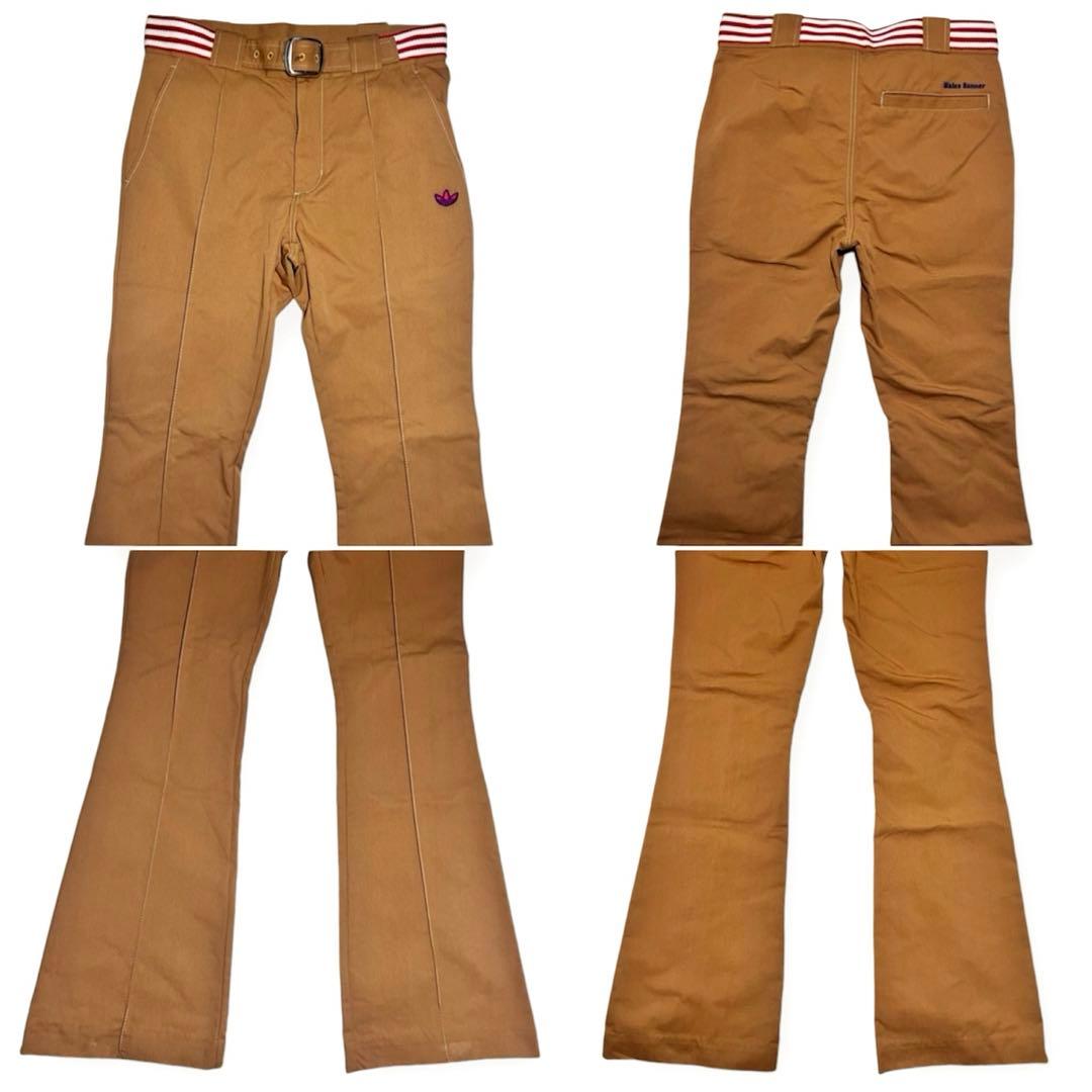 【新品タグ付】限定廃盤 アディダス×ウェールズボナー コラボチノパン ベルト付M