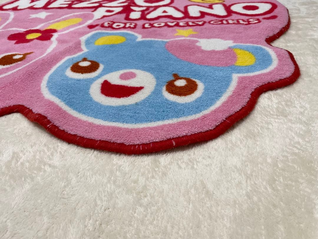 メゾピアノ　ミミポポちゃん　ラグマット　レア　レトロ