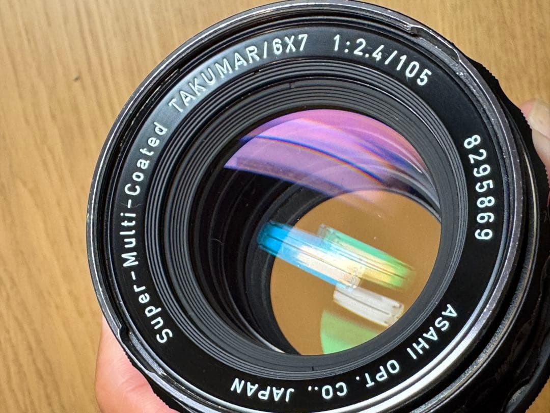 完動品　ペンタックス 67 TTL 後期型 + 105 2.4