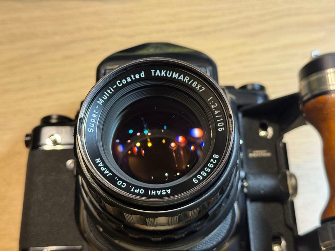完動品　ペンタックス 67 TTL 後期型 + 105 2.4