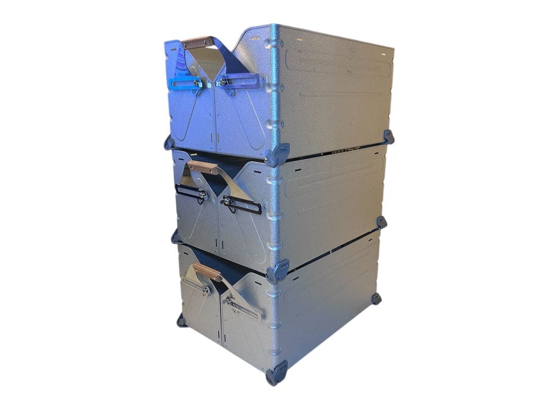 スノーピーク　シェルフコンテナ50 室内保管品　3個セット