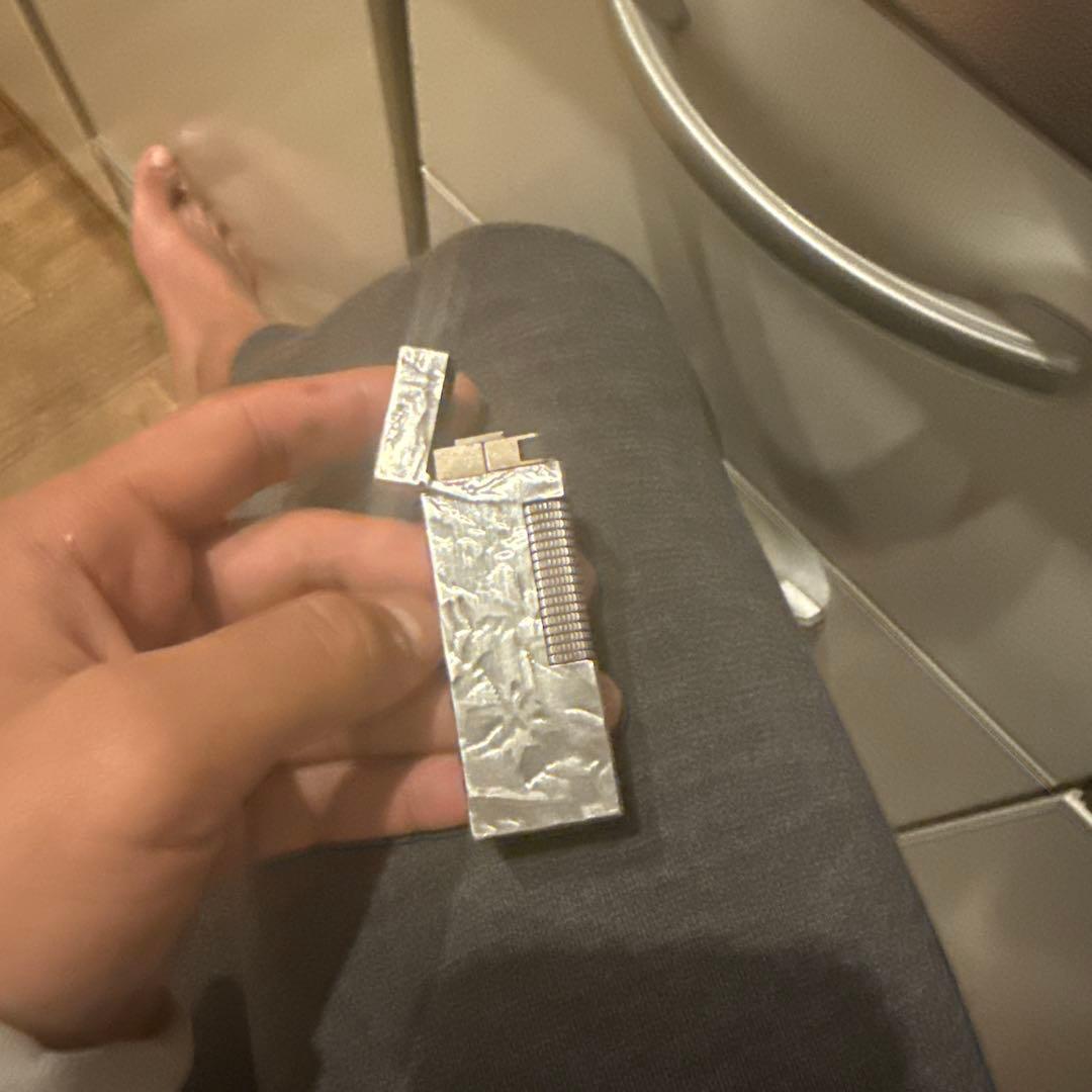 dunhill 金属製ライター 装飾デザイン