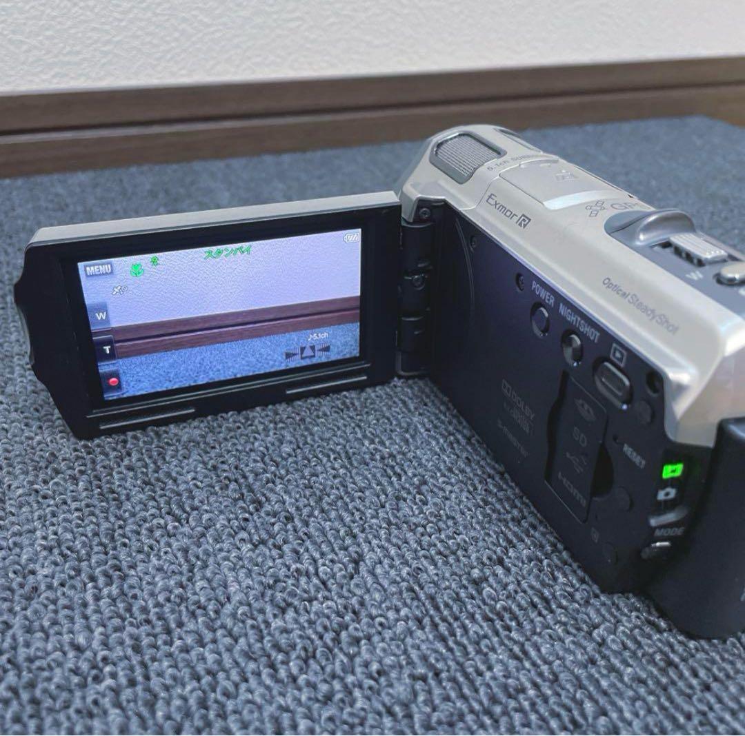 SONY ビデオカメラ HDR-CX560V ハンディカム カメラ バッテリー