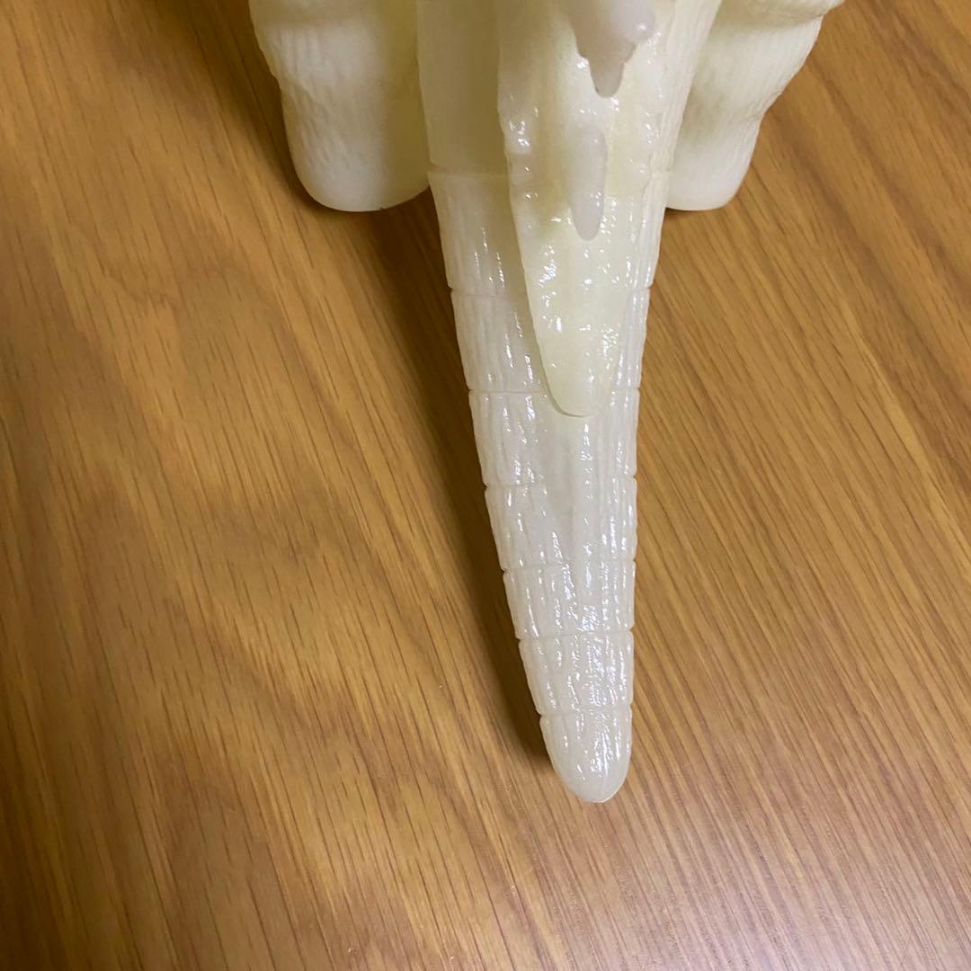 マルサン b/o スタイル ゴジラ 蓄光成型 未塗装ソフビ 5443