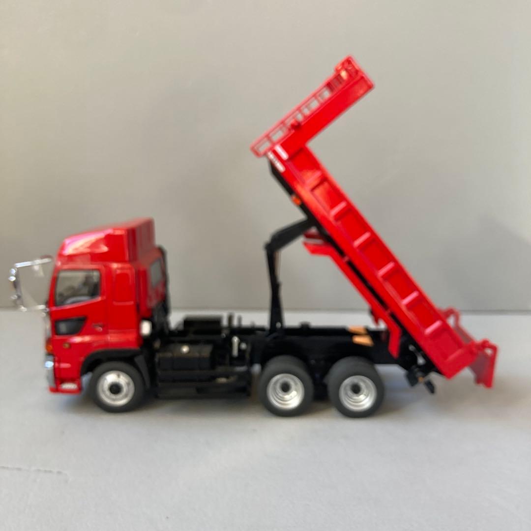 1/50 ケンクラフト　日野プロフィアダンプトラック　レッド