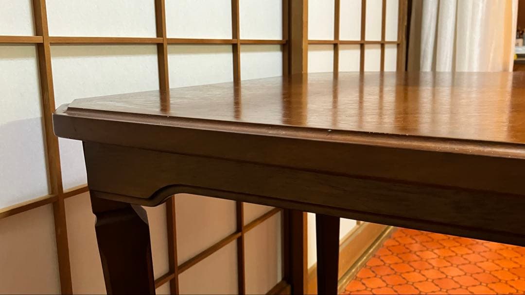 マルニ木工　地中海　ダイニングテーブル　幅137×奥87×高68cm 送料込