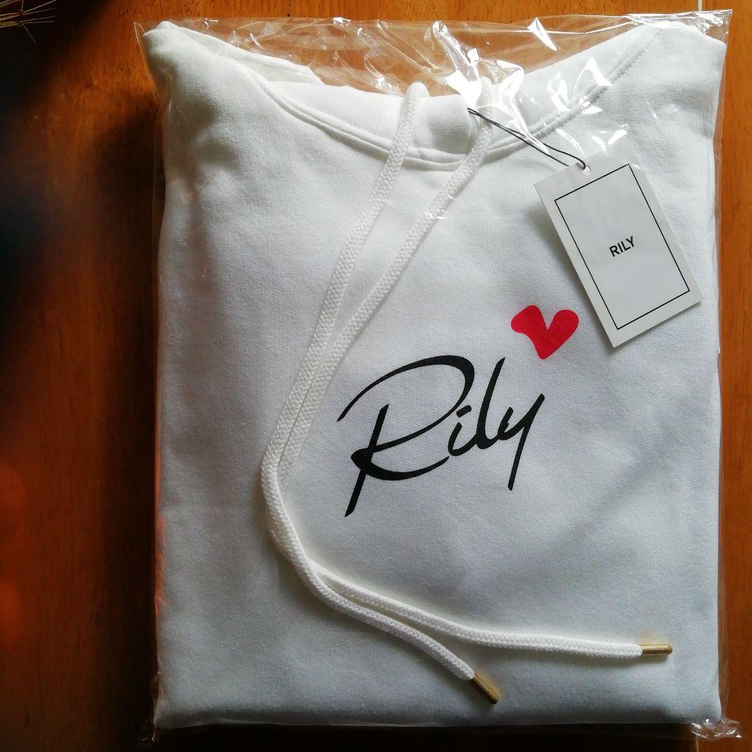 Rily パーカー 　ホワイト