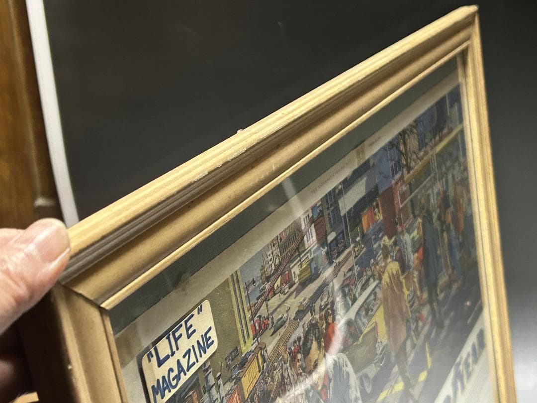 GOODYEAR　広告　アート額縁 インテリア ビンテージ LIFE　雑誌