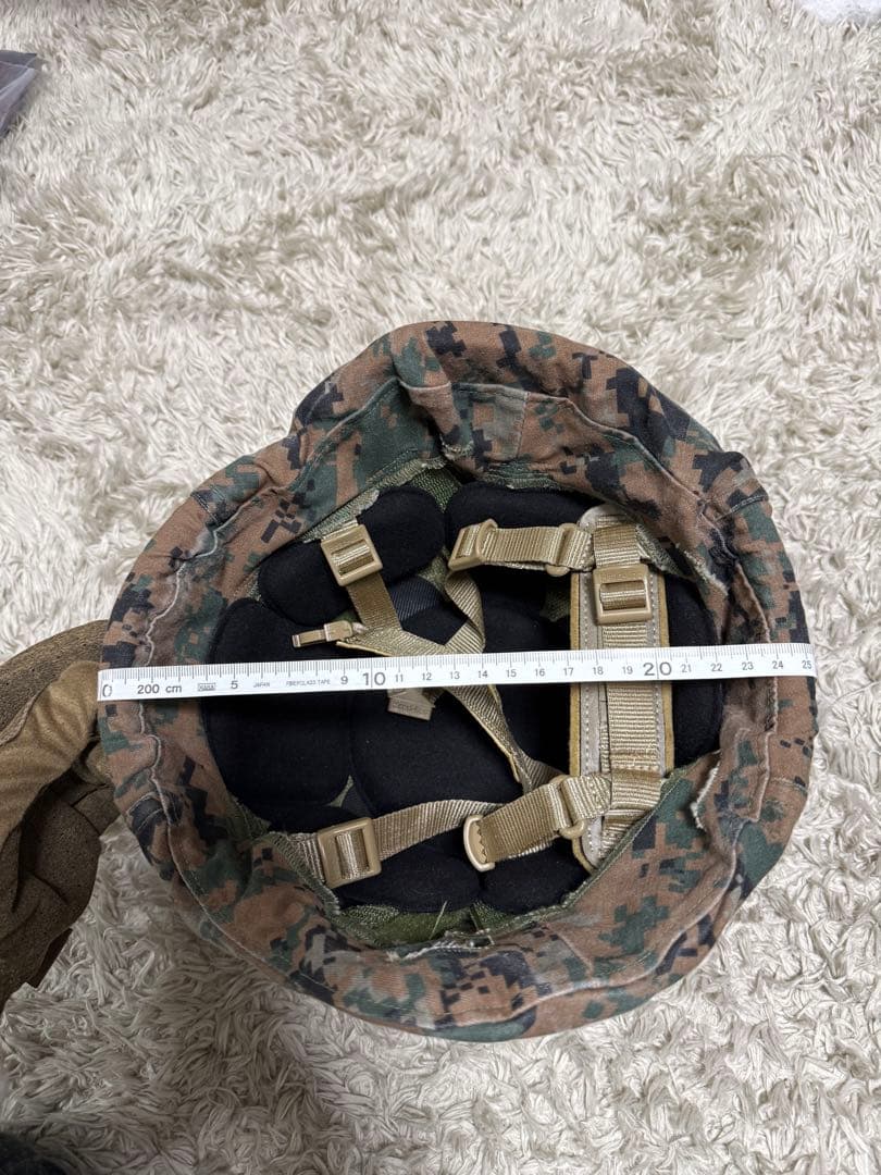 米軍放出品　実物　ヘルメット　マーパット　Mサイズ