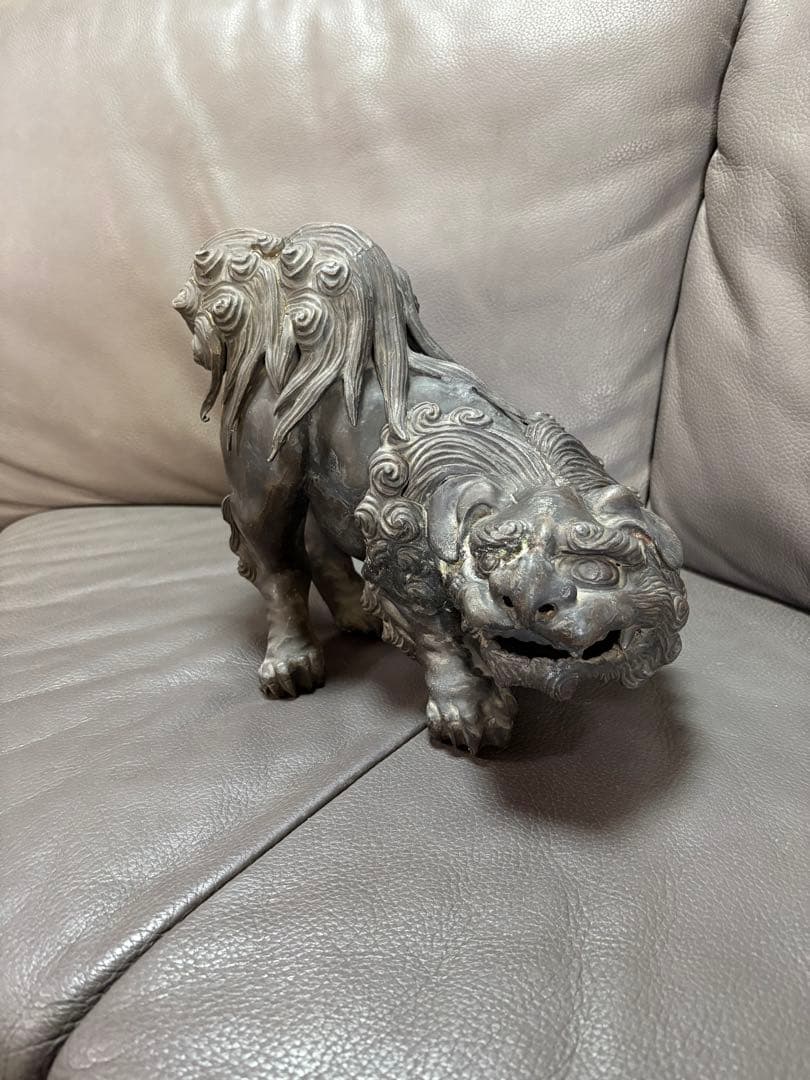 獅子　置物