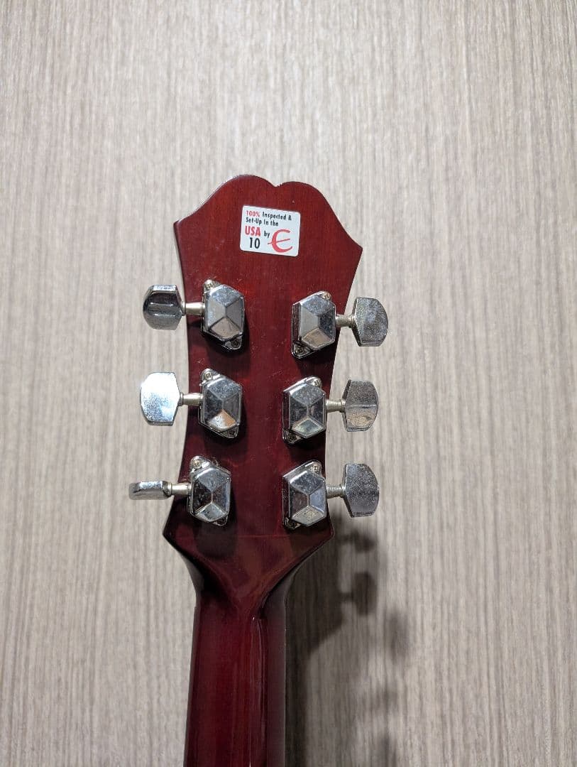 良音/Epiphone　PR-200/NA 改チューナー付エレアコ　ケース付