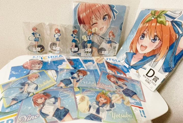 【バラ売り専用】きゃらっとくじ 五等分の花嫁 スプラッシュサマー