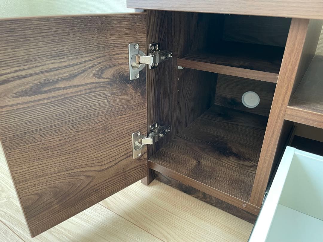 【送料込:12/7まで出品】LOWYA テレビボード ブラウン 160cm