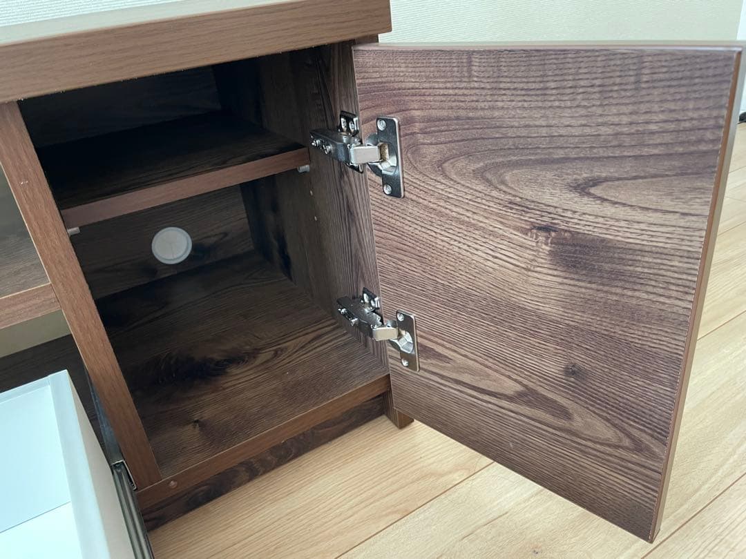 【送料込:12/7まで出品】LOWYA テレビボード ブラウン 160cm