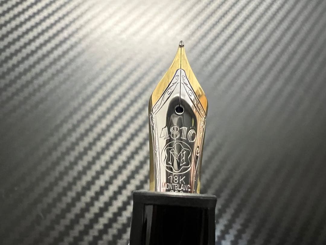 モンブラン ル・グラン 1462 ソリテール ブラックF 細字 万年筆