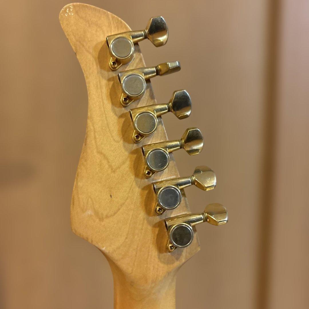 金ロゴ FERNANDES SFR-512 ストラトゴールドパーツ仕様 アーム付