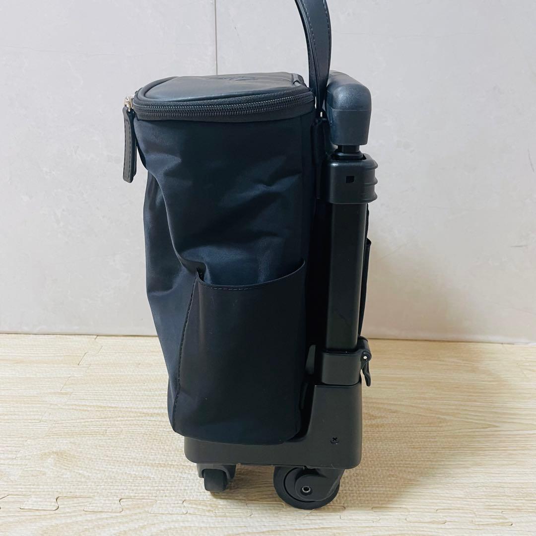 【美品】スワニー キャリーバッグ アミーカ 4輪ストッパー 17L