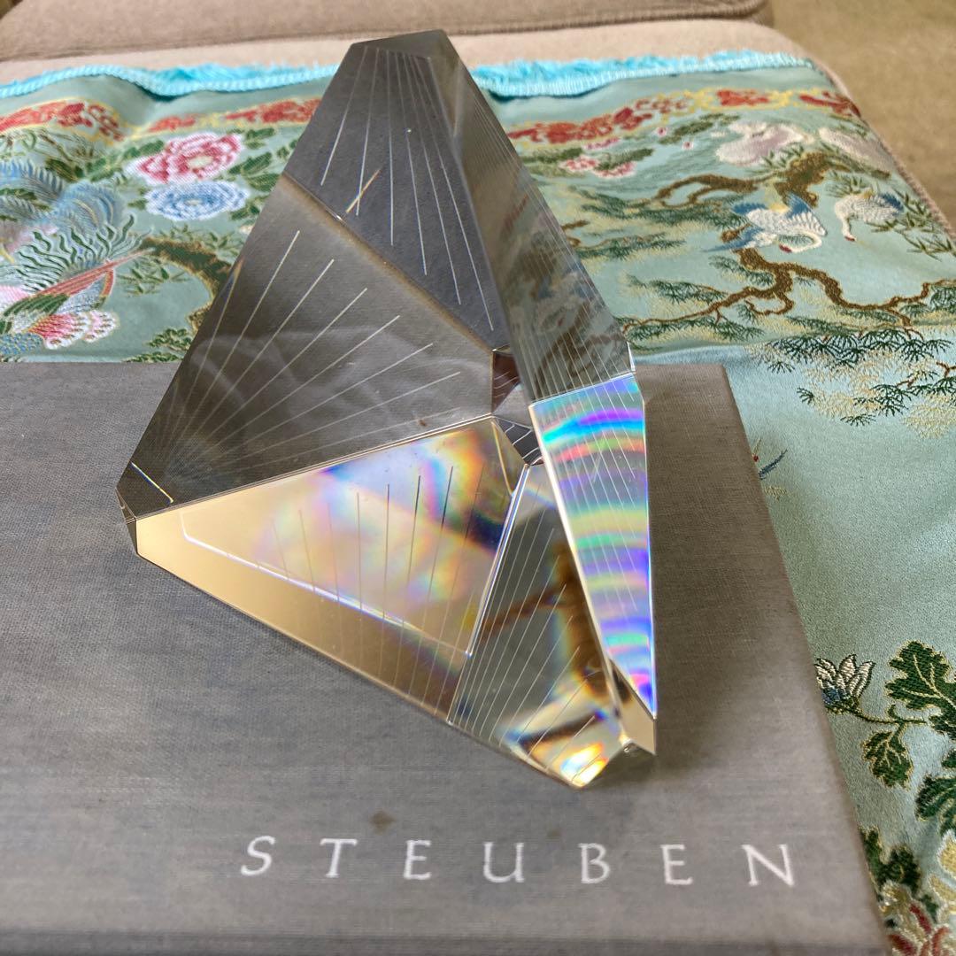 STEUABEN ピラミッド　クリスタル　スチューベン　1990年代　希少