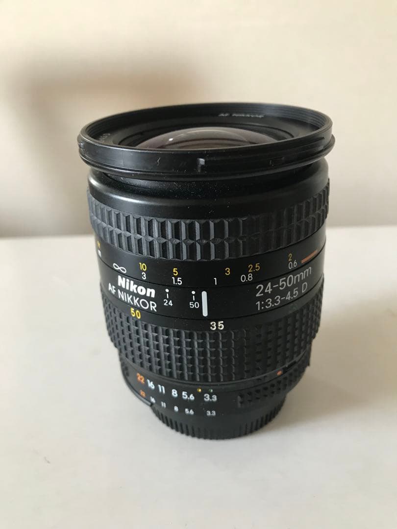 Nikon zoomレンズ　24〜50mm f3.5〜4.5D