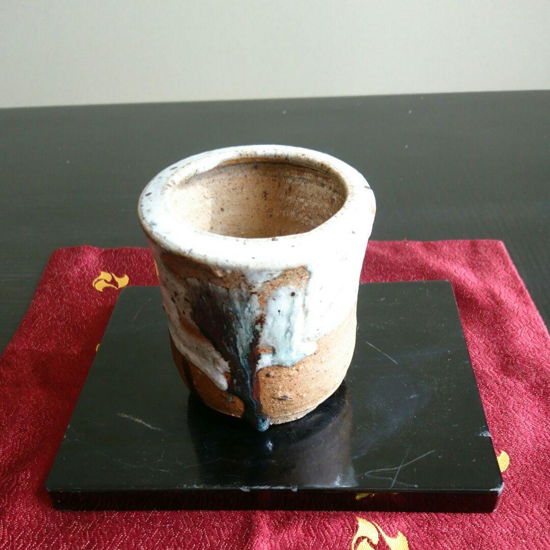 値下げしました❗️斑唐津香炉